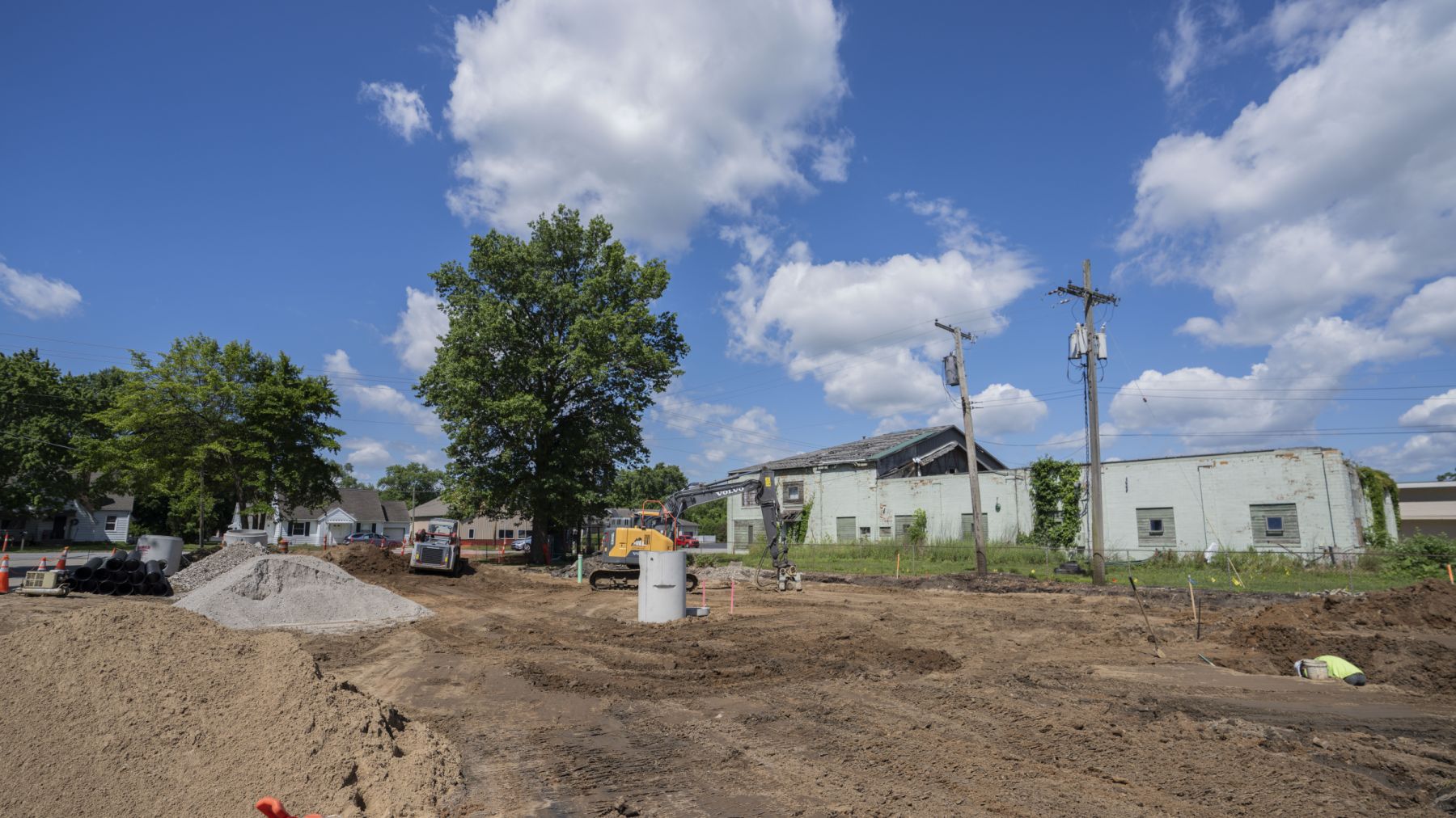 White Vet Clinic (In Progress) in Goshen,  - Healthcare project by R. Yoder Construction